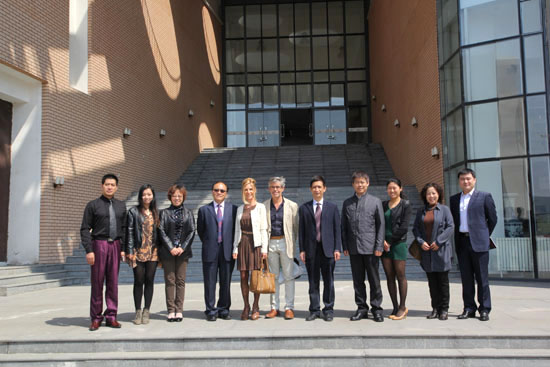 法国佩皮里昂国立音乐舞蹈与戏剧学院代表团访问我校